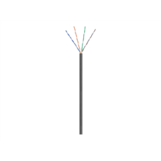 Goobay Outdoor Network Cable , CAT 5e U/UTP , AWG 26/7 , Cable length: 100 m , Black