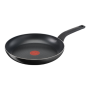 TEFAL , B5670453 Simply Clean , Frying , Diameter 24 cm , Fixed handle , Black