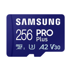 Samsung , microSD Card , Pro Plus , 256 GB , MicroSDXC , Flash memory class 10