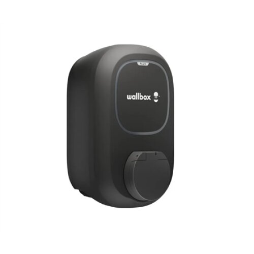 Wallbox , Pulsar Plus Type 2 shutter1 Socket , 22 kW , Wi-Fi, Bluetooth , Black