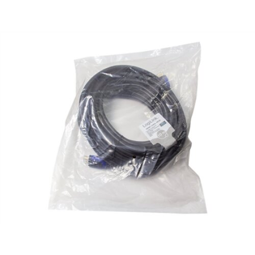Logilink , Cable HDMI High Speed with Ethernet , CH0066 , HDMI Type A Male , HDMI Type A Male , HDMI to HDMI , 10 m