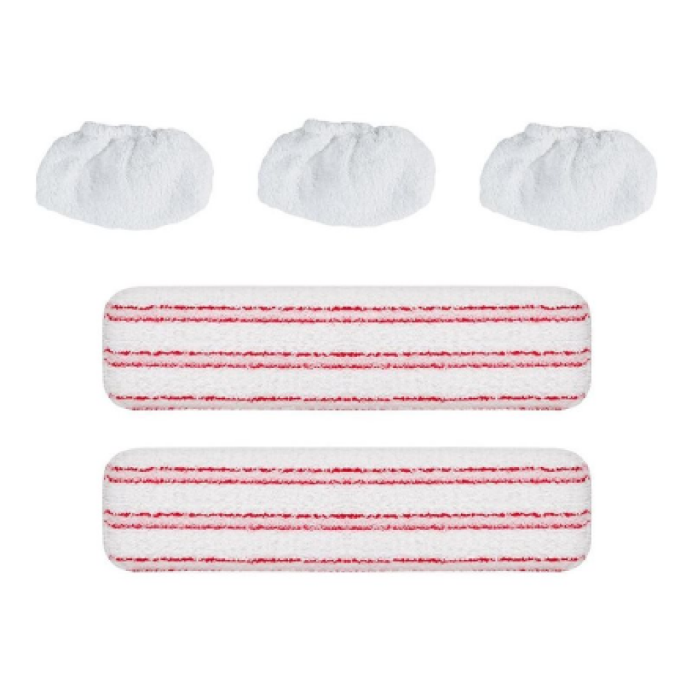 Polti , Vaporetto Kit of 2 Cloths and 3 Sockettes , PAEU0324