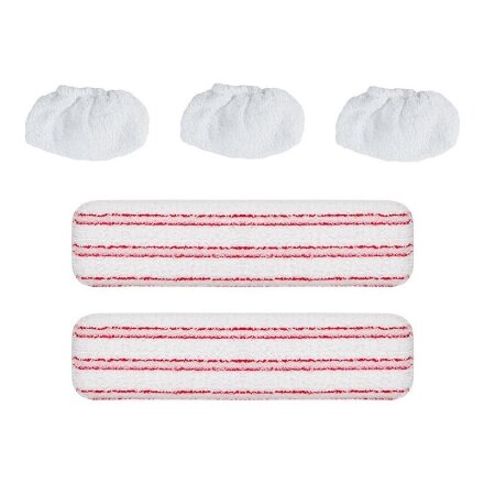 Polti , Vaporetto Kit of 2 Cloths and 3 Sockettes , PAEU0324