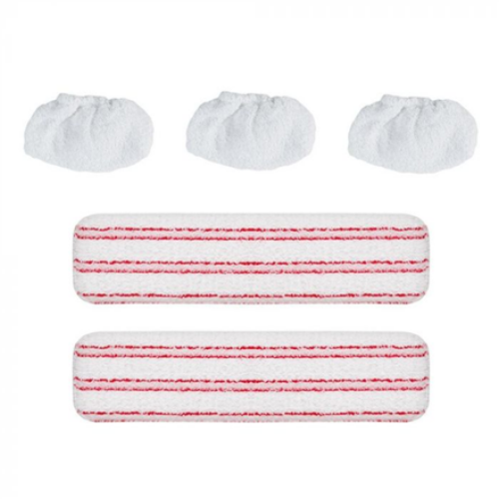 Polti , Vaporetto Kit of 2 Cloths and 3 Sockettes , PAEU0324