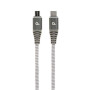 Cablexpert , Premium cotton braided USB Type-C to micro-USB charging and data cable, 1.5 m , CC-USB2B-CMMBM-1.5M