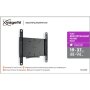 Vogels , Wall mount , MA2000-A1 , Fixed , 26-40 , Maximum weight (capacity) 30 kg , Black