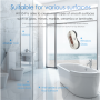 Mamibot , Window Cleaner , W110-P Plus , Corded , 2500 +/-5% Pa , White/Brown