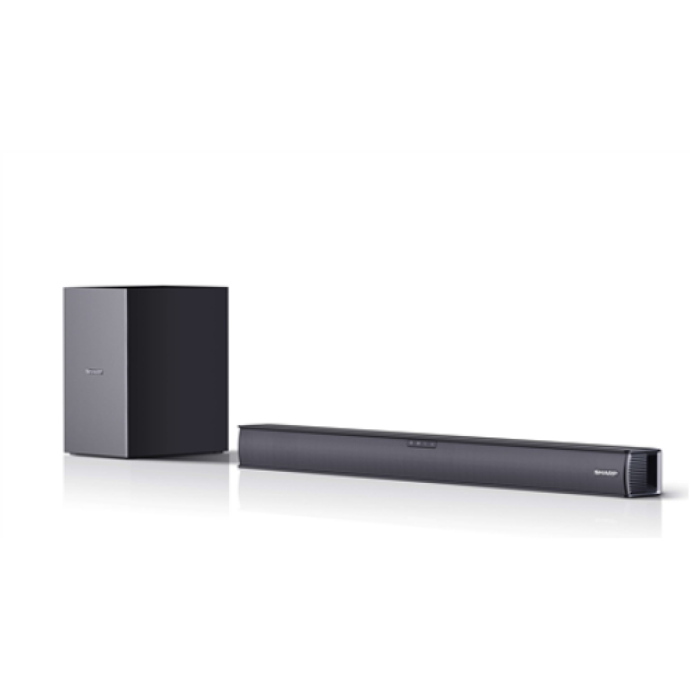 Sharp , HT-SBW182 2.1 Slim Soundbar , Black , No , AUX in , Bluetooth , HDMI, Optical, Bluetooth , 160 W , Wireless connection
