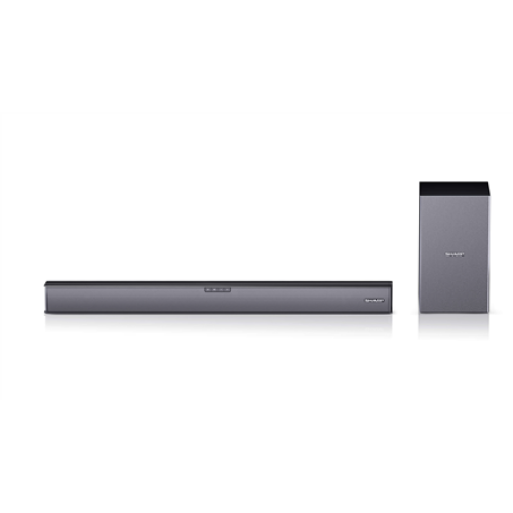 Sharp , HT-SBW182 2.1 Slim Soundbar , Black , No , AUX in , Bluetooth , HDMI, Optical, Bluetooth , 160 W , Wireless connection