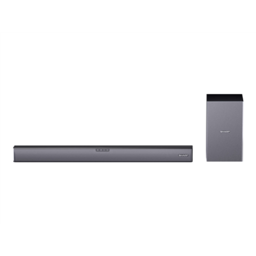 Sharp , HT-SBW182 2.1 Slim Soundbar , Black , No , AUX in , Bluetooth , HDMI, Optical, Bluetooth , 160 W , Wireless connection