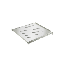 SOMI Networks , Depth Adjustable Telescopic Shelf for Cabinet Depths 600, 800 , 1U-45-G-Slide , Gray , 1U fixed on four 19” mounting profiles; Max load 50kg , Depth: 45 cm