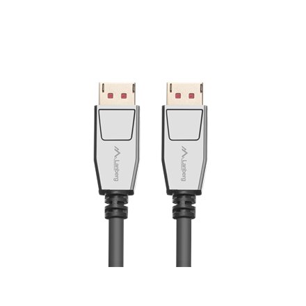 Lanberg DisplayPort M/M Cable 20 PIN V1.4 8K 60HZ , CA-DPDP-20CU-0018-BK , DisplayPort to DisplayPort , 1.8 m