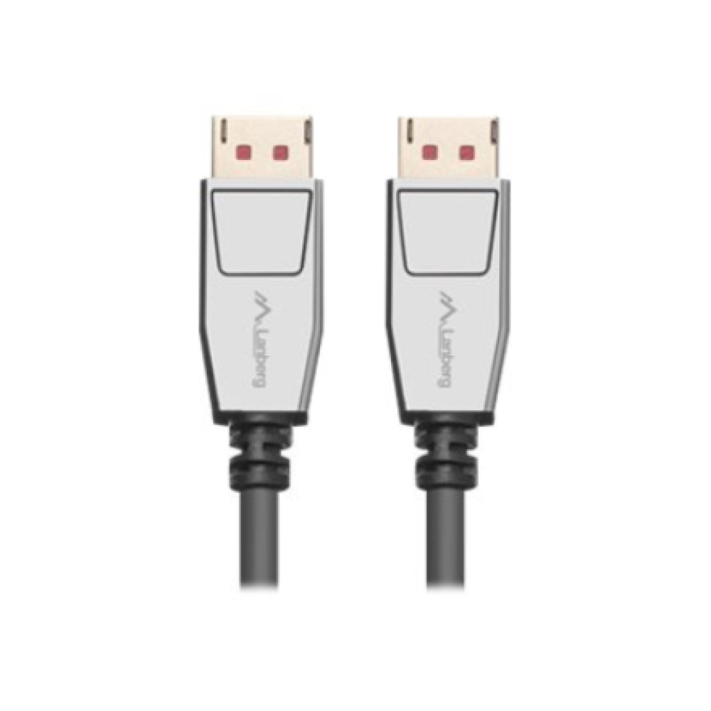 Lanberg DisplayPort M/M Cable 20 PIN V1.4 8K 60HZ , CA-DPDP-20CU-0018-BK , DisplayPort to DisplayPort , 1.8 m