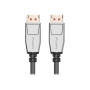 Lanberg DisplayPort M/M Cable 20 PIN V1.4 8K 60HZ , CA-DPDP-20CU-0018-BK , DisplayPort to DisplayPort , 1.8 m