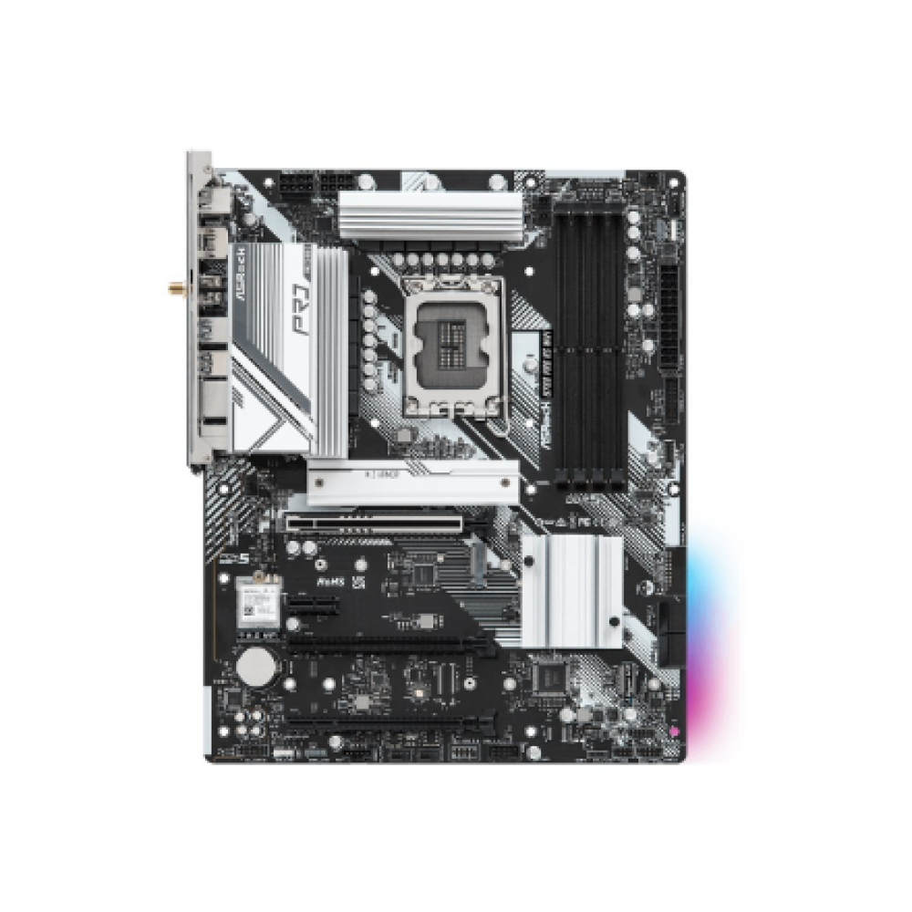 ASRock B760 PRO RS WIFI , Processor family Intel , Processor socket LGA1700 , DDR5 DIMMs , Supported hard disk drive interfaces SATA, M.2 , Number of SATA connectors 4