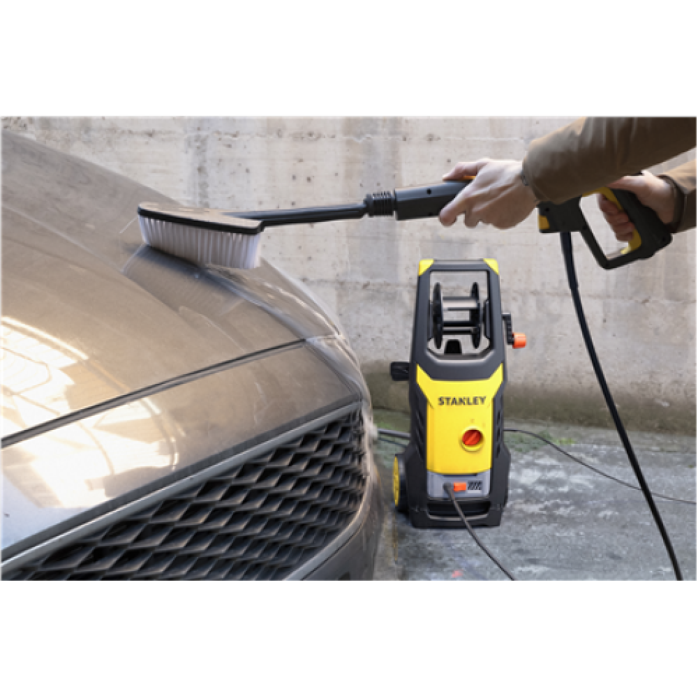 STANLEY SXPW19BX-E High Pressure Washer with Patio Cleaner (1900 W, 150 bar, 440 l/h) , Stanley 1900 W , 150 bar , 440 l/h