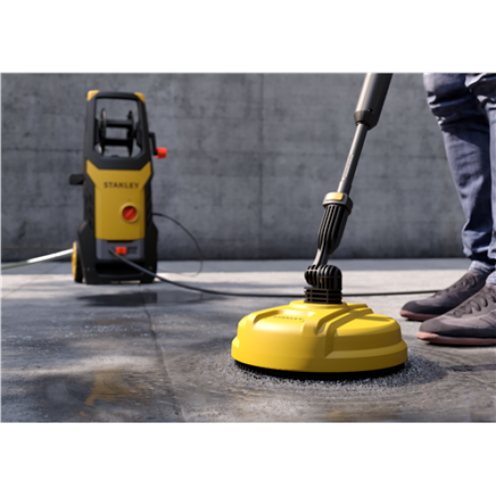 STANLEY SXPW19BX-E High Pressure Washer with Patio Cleaner (1900 W, 150 bar, 440 l/h) , Stanley 1900 W , 150 bar , 440 l/h