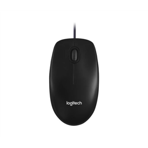 Logitech , Mouse , M100 , Optical mouse , Optical , Wired , Black