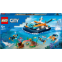 LEGO , City Diver Explorer Ship 60377, 182 pcs.