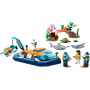LEGO , City Diver Explorer Ship 60377, 182 pcs.