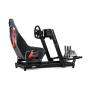 Next Level Racing GTElite Lite , Aluminium Simulator Cockpit, Wheel Plate Edition , Black