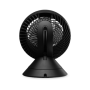 Duux , Fan , Globe , Table Fan , Black , Diameter 26 cm , Number of speeds 3 , Oscillation , 23 W , Remote control