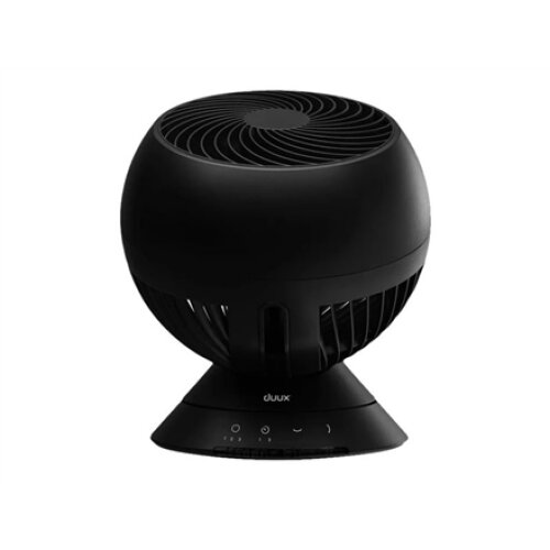 Duux , Fan , Globe , Table Fan , Black , Diameter 26 cm , Number of speeds 3 , Oscillation , 23 W , Remote control