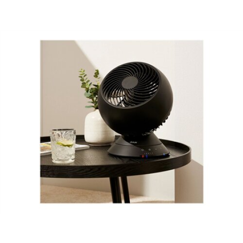 Duux , Fan , Globe , Table Fan , Black , Diameter 26 cm , Number of speeds 3 , Oscillation , 23 W , Remote control