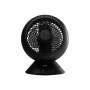 Duux , Fan , Globe , Table Fan , Black , Diameter 26 cm , Number of speeds 3 , Oscillation , 23 W , Remote control
