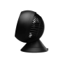 Duux , Fan , Globe , Table Fan , Black , Diameter 26 cm , Number of speeds 3 , Oscillation , 23 W , Remote control