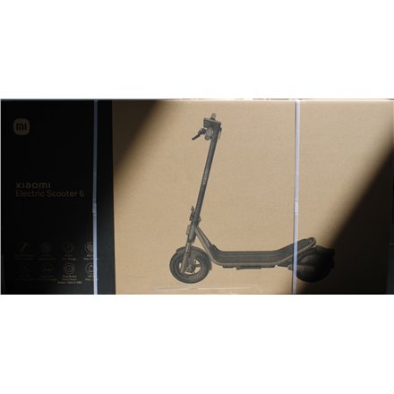 SALE OUT. Xiaomi Electric Scooter 6 GL , Xiaomi 24 month(s) , DAMAGED PACKAGING