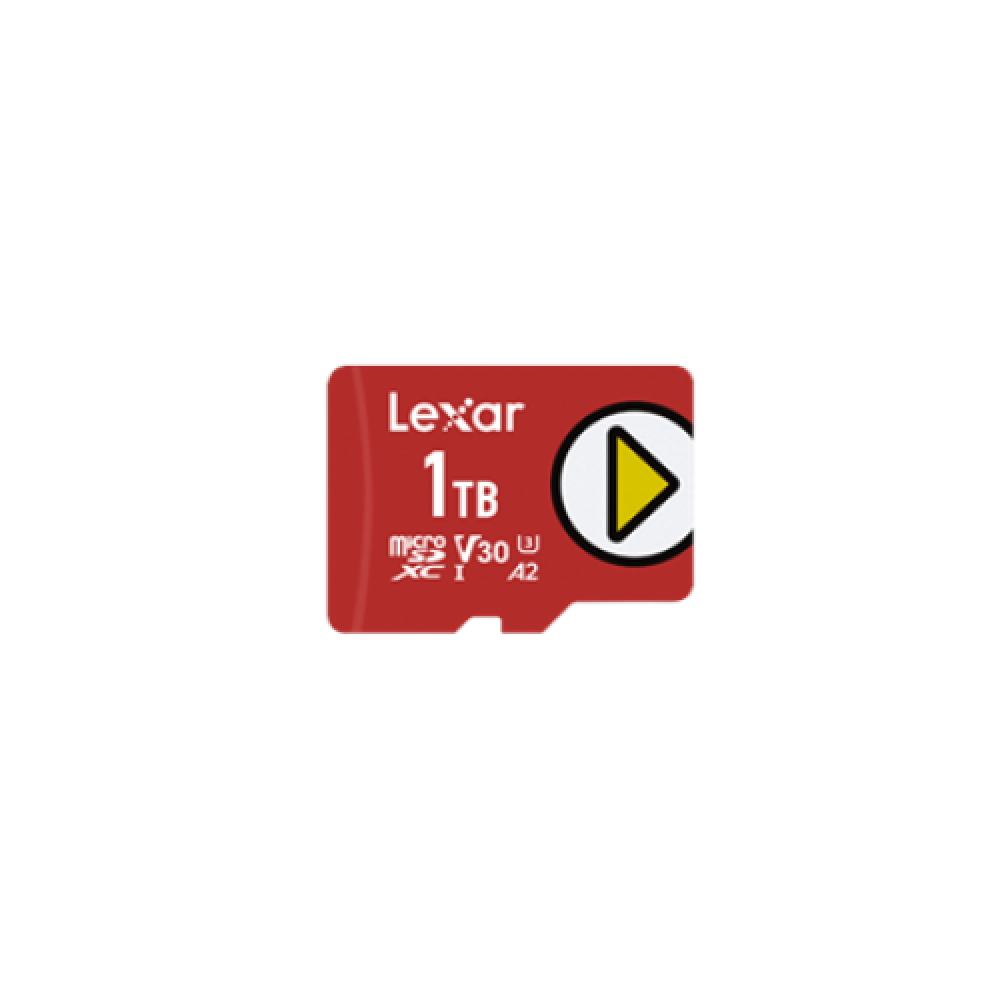 Lexar , Play UHS-I , 512 GB , micro SDXC , Flash memory class 10