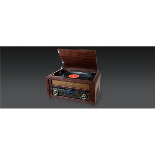 Muse DAB/DAB+ Turntable Micro System MT-115 DAB 3 speeds, USB port, AUX in