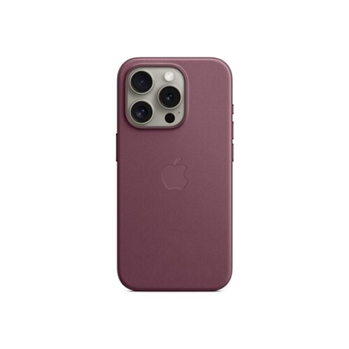 Apple iPhone 15 Pro FineWoven Case with MagSafe - Mulberry , Apple , MT4L3ZM/A , For mobile phone , Apple , Apple iPhone 15 Pro , Microtwill , Mulberry , Protective cover