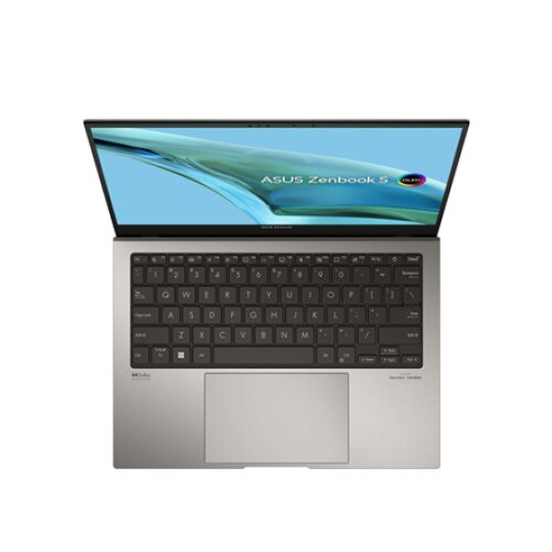 Asus , Zenbook S 13 OLED UX5304VA-NQ075W , Basalt Grey , 13.3 , OLED , 2.8K , 2880 x 1800 pixels , Glossy , Intel Core i7 , 1355U , 16 GB , LPDDR5 , SSD 1000 GB , Intel Iris Xe Graphics , Windows 11 Home , 802.11ax , Bluetooth version 5.3 , Keyboard langu