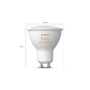 Philips Hue WA 4,3W GU10