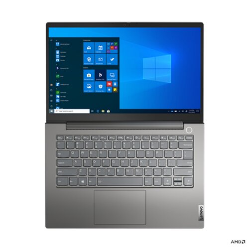 Lenovo ThinkBook 14 G3 ACL Grey, 14 , IPS, FHD, 1920 x 1080, Anti-glare, AMD Ryzen 5, 5500U, 8 GB, SSD 256 GB, AMD Radeon Graphics, No Optical drive, Windows 10 Pro, 802.11ax, Bluetooth version 5.1, Keyboard language Nordic, Keyboard backlit, Warranty 12 