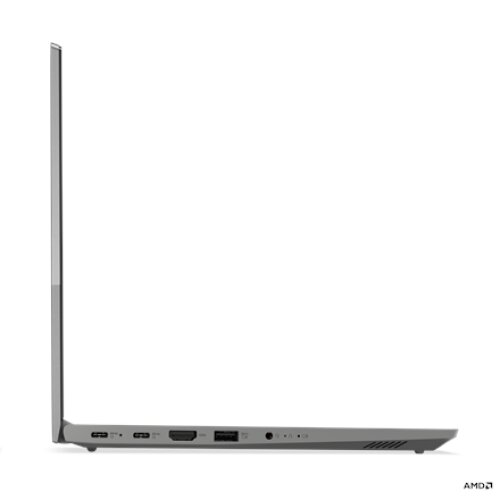 Lenovo ThinkBook 14 G3 ACL Grey, 14 , IPS, FHD, 1920 x 1080, Anti-glare, AMD Ryzen 5, 5500U, 8 GB, SSD 256 GB, AMD Radeon Graphics, No Optical drive, Windows 10 Pro, 802.11ax, Bluetooth version 5.1, Keyboard language Nordic, Keyboard backlit, Warranty 12 