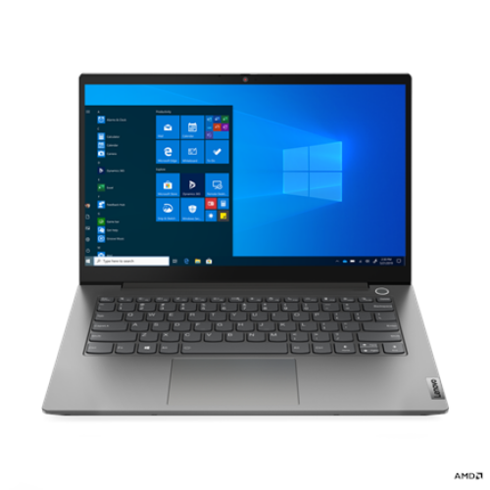 Lenovo ThinkBook 14 G3 ACL Grey, 14 , IPS, FHD, 1920 x 1080, Anti-glare, AMD Ryzen 5, 5500U, 8 GB, SSD 256 GB, AMD Radeon Graphics, No Optical drive, Windows 10 Pro, 802.11ax, Bluetooth version 5.1, Keyboard language Nordic, Keyboard backlit, Warranty 12 