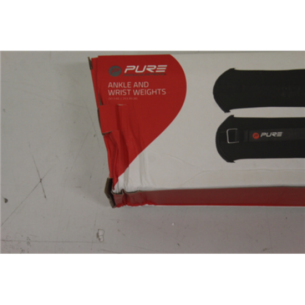 SALE OUT. Pure2Improve Ankle and Wrist Weights, 2X1,5 kg, DAMAGED PACKAGING Pure2Improve Ankle and Wrist Weights, 2x1,5 kg 2.98 kg, Black