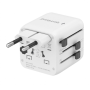 Gembird Universal travel power adapter , TPA-INT-01-W , Travel adapter