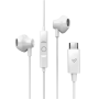 Energy Sistem Wired Earphones , EasyPods Type C , Built-in microphone , USB-C , Snow