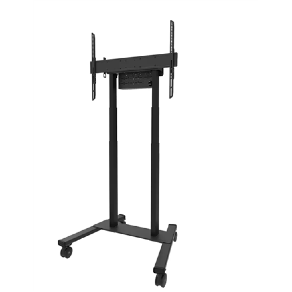 Neomounts Floor stand , FL55-875BL1 TV trolley , Adjustable Height , 55-100 , Maximum weight (capacity) 110 kg , Black