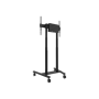 Neomounts Floor stand , FL55-875BL1 TV trolley , Adjustable Height , 55-100 , Maximum weight (capacity) 110 kg , Black