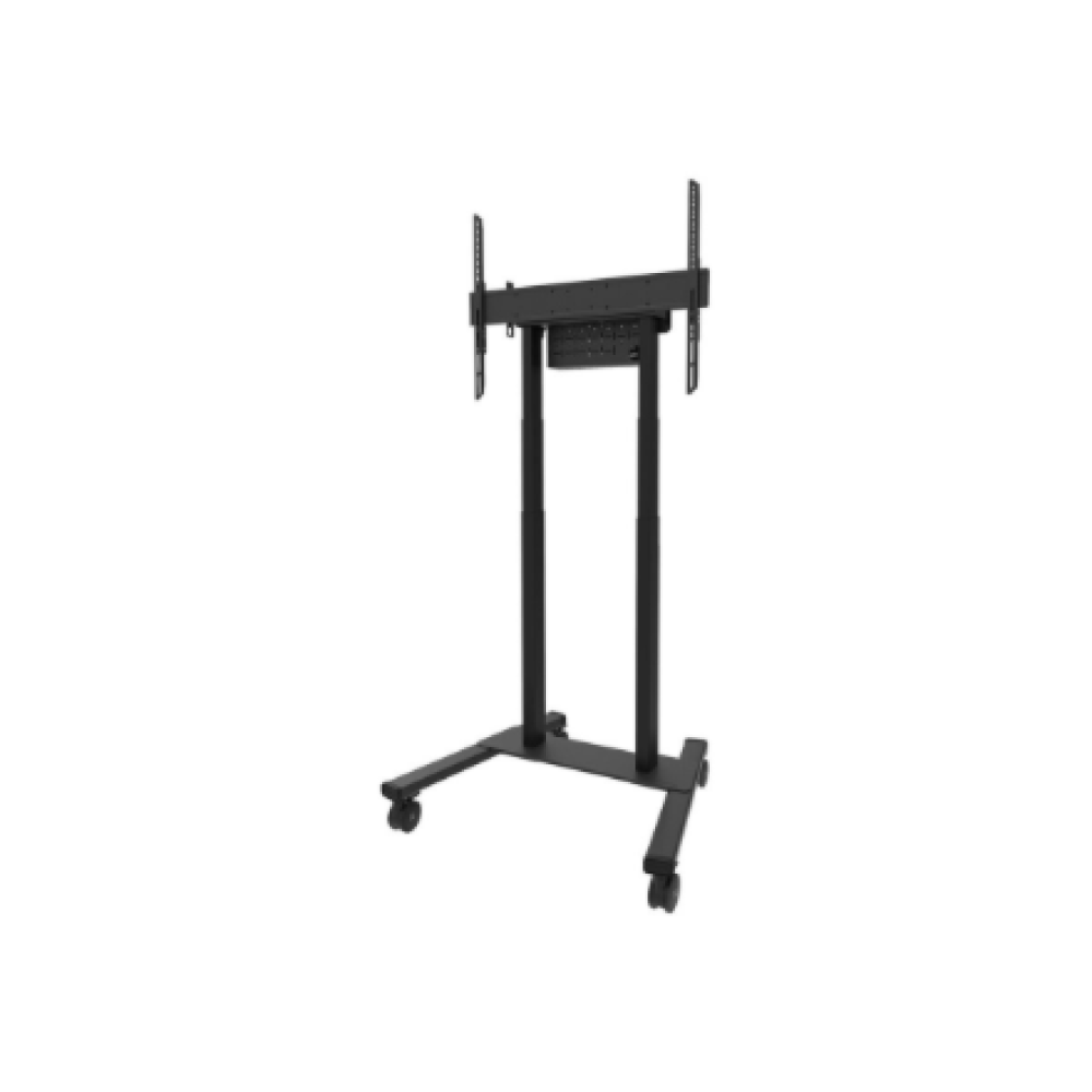 Neomounts Floor stand , FL55-875BL1 TV trolley , Adjustable Height , 55-100 , Maximum weight (capacity) 110 kg , Black