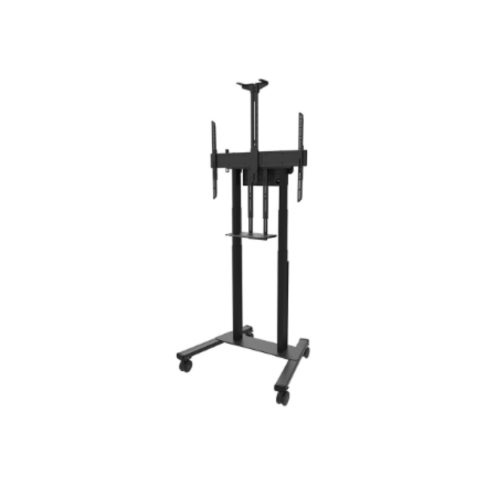Neomounts Floor stand , FL55-875BL1 TV trolley , Adjustable Height , 55-100 , Maximum weight (capacity) 110 kg , Black