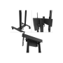 Neomounts Floor stand , FL55-875BL1 TV trolley , Adjustable Height , 55-100 , Maximum weight (capacity) 110 kg , Black