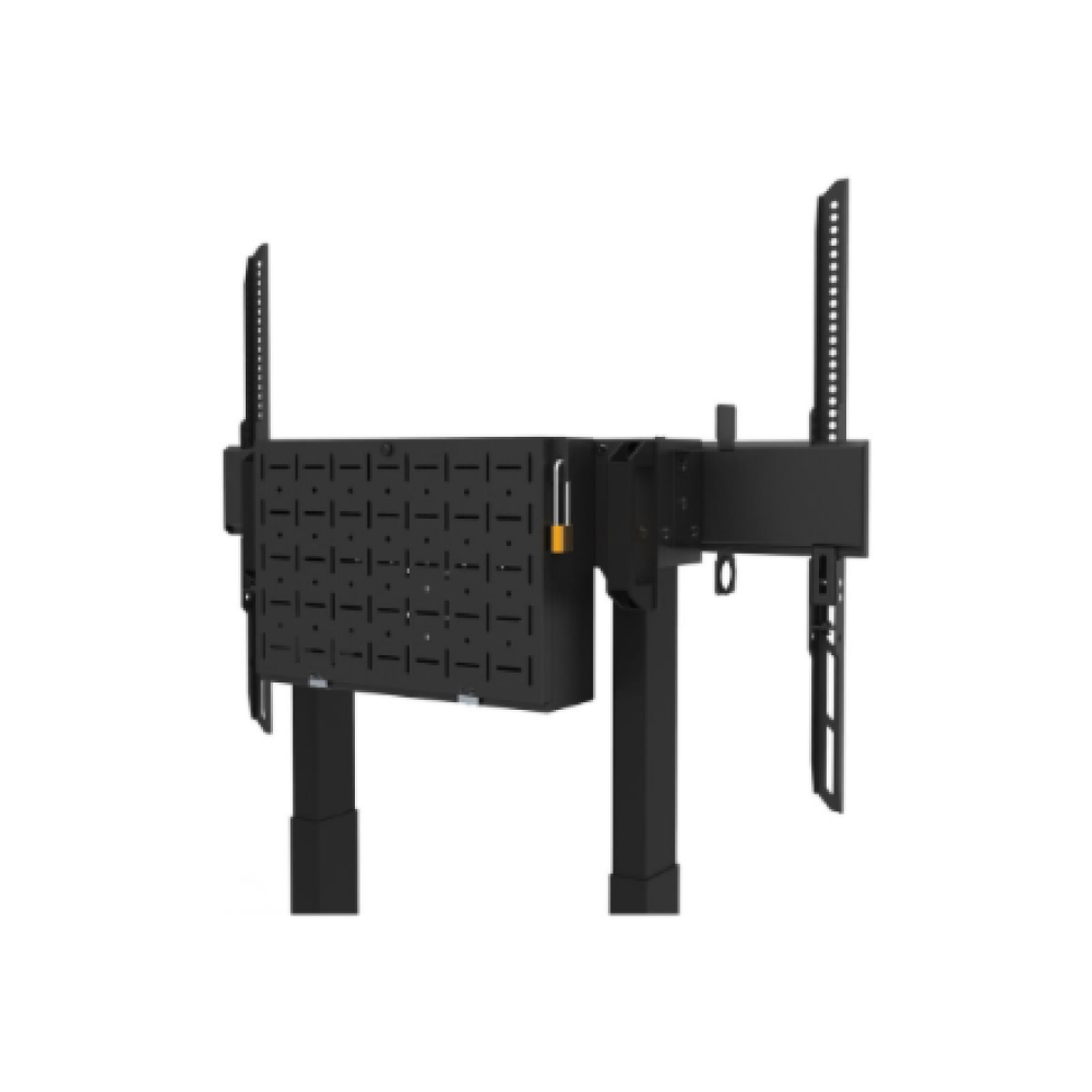 Neomounts Floor stand , FL55-875BL1 TV trolley , Adjustable Height , 55-100 , Maximum weight (capacity) 110 kg , Black
