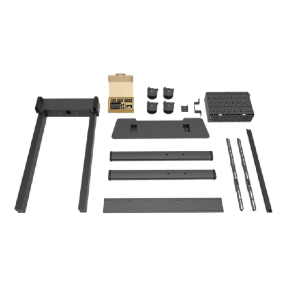Neomounts Floor stand , FL55-875BL1 TV trolley , Adjustable Height , 55-100 , Maximum weight (capacity) 110 kg , Black