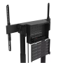 Neomounts Floor stand , FL55-875BL1 TV trolley , Adjustable Height , 55-100 , Maximum weight (capacity) 110 kg , Black